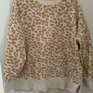 Aerie oversized desert sweatshirt